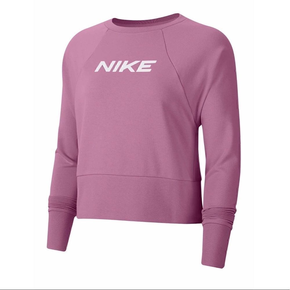 Nike | Fleece Training Crop Crew Neck Sweatshirt